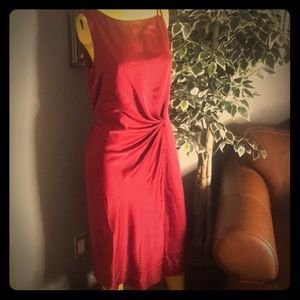 NIC & ZOE RED MIDI DRESS